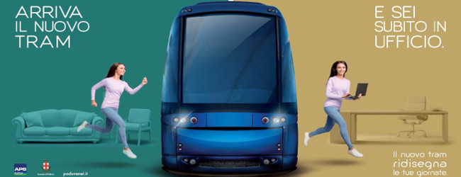 Campagna arriva il nuovo Tram "Il Tram ridisegna la città" 650