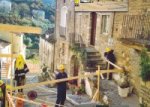 Un intervento dei volontari Un intervento dei volontari