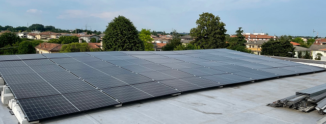Impianto fotovoltaico progetto Super Heero Natura Sì