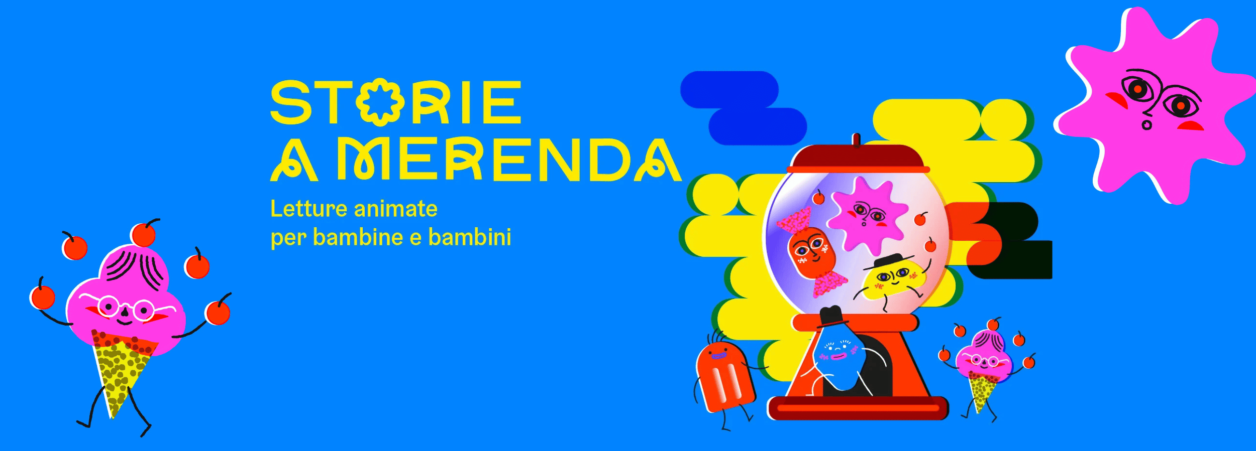 Storie a merenda — Letture animate per bambine e bambini (serie giugno 2026)