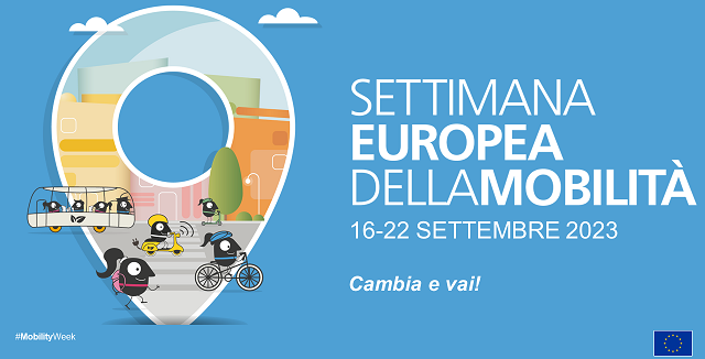 Banner grande Settimana Europea della Mobilità 2023